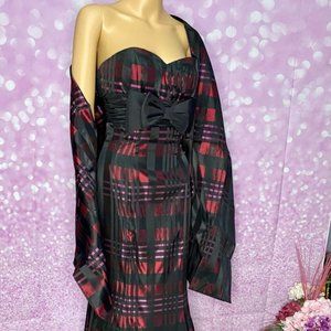 Jovani formal for prom, pageant, wedding etc with wrap